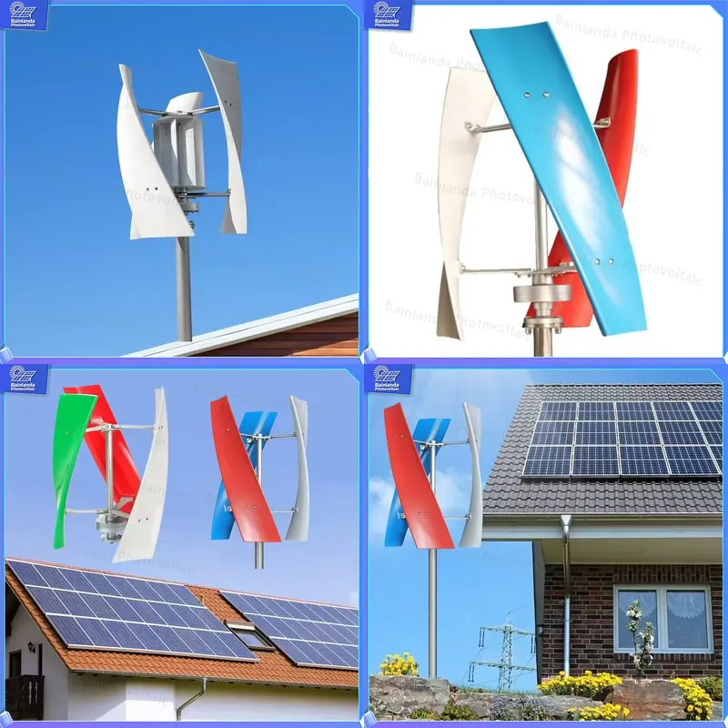 Wind Solar Hybrid Kit - 5KW 하이브리드 태양광 풍력 터빈 발전기