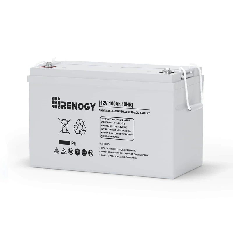 Agm Deep Cycle Battery - Renogy 딥 사이클 AGM 배터리, 3%