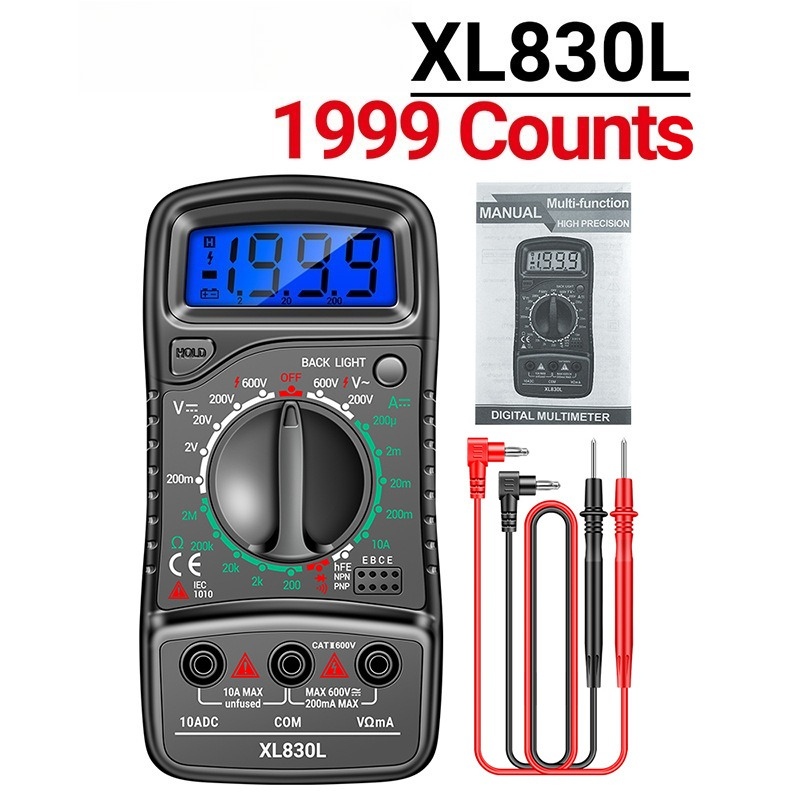 Battery Monitor Coulometer - ANENG XL830L 디지털 멀티미터 고정밀 전압