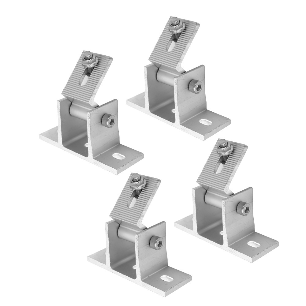 Solar Panel Tilt Mount - 4pcs 조정 가능한 틸트 각도 태양