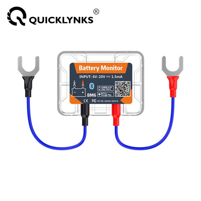 Battery Monitor Coulometer - QUICKLYNKS BM6 12V 배터리 모니터 무선
