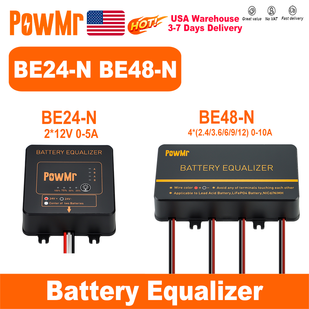 PowMr USA 24V 48V 배터리 이퀄라이저 2. - Lifepo4 Battery Pack 리뷰 및 가격