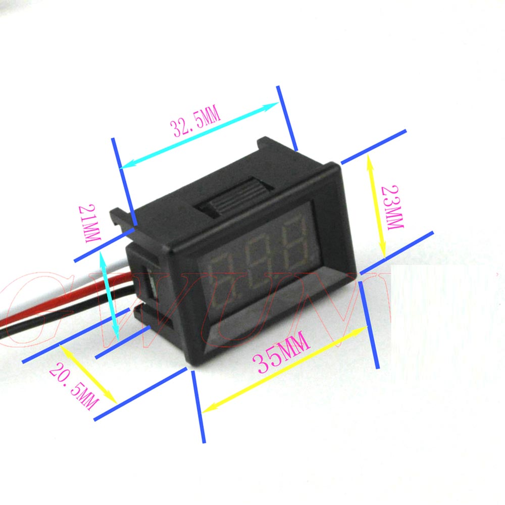LED 디지털 전압계, 전압 디스플레이, 배터리 모니터 - Battery Monitor Coulometer 리뷰 및 가격