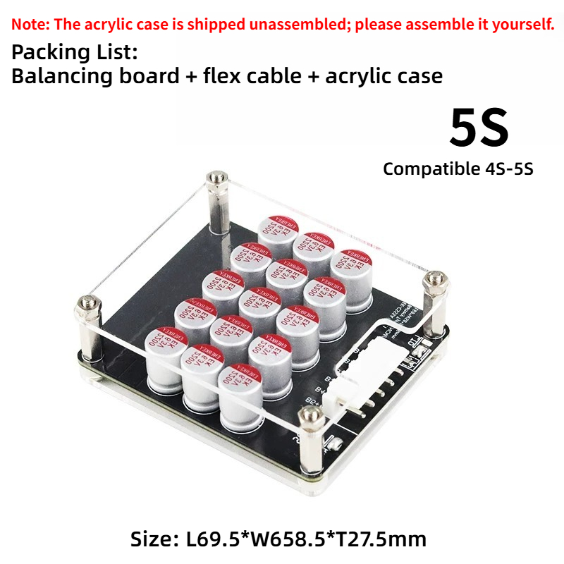 1pcs 5A 4S 액티브 이퀄라이저 밸런서 5S 6S - Lifepo4 Battery Pack 리뷰 및 가격
