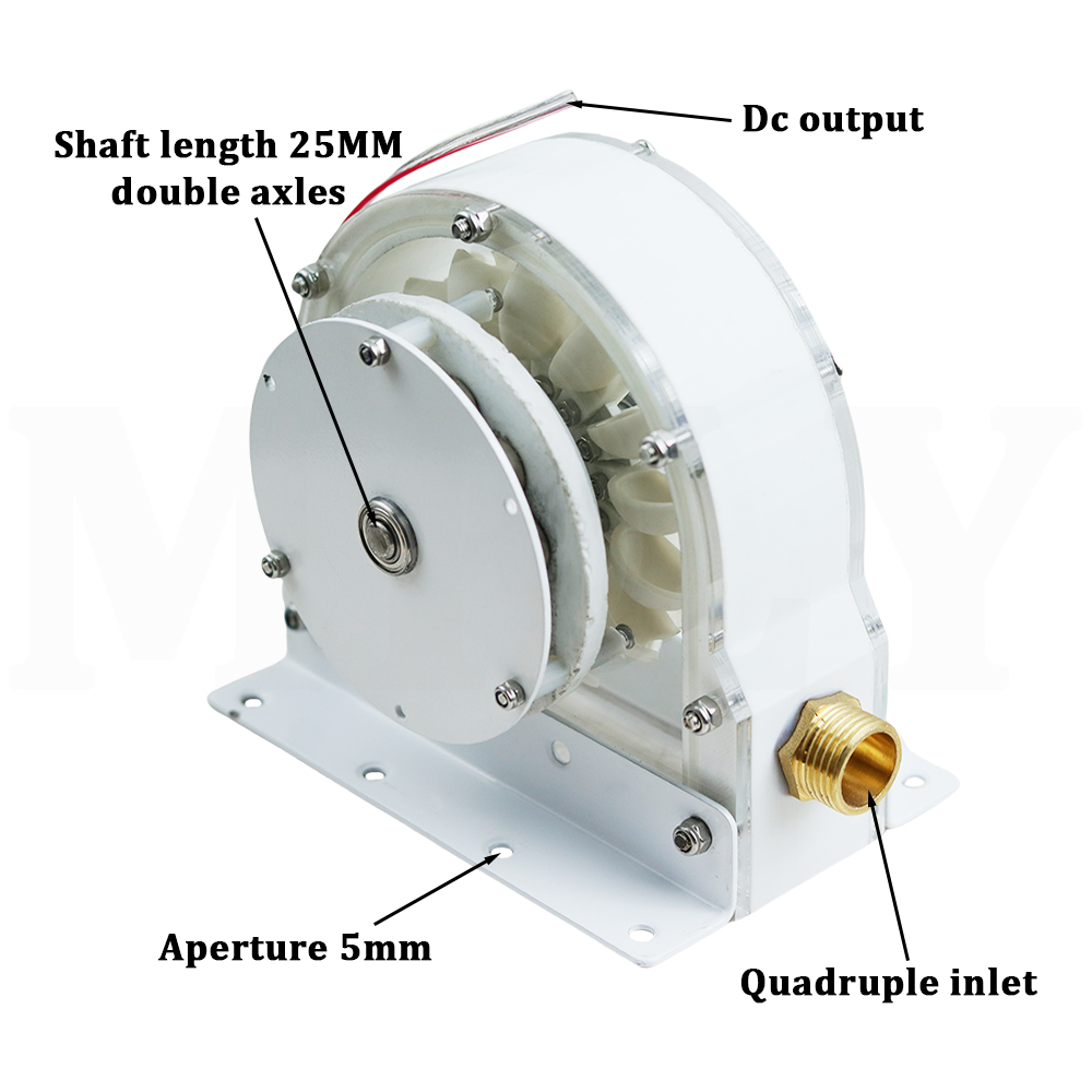 고효율 펠톤 휠 터빈 96mm/3.8인치 외경 DIY  - Renewable Energy Hydropower 리뷰 및 가격