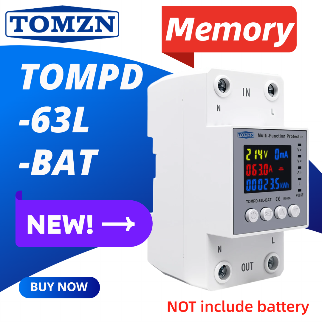TOMZN 63A 전압 보호기 배터리 백업 메모리 타이 - Battery Monitor Coulometer 리뷰 및 가격