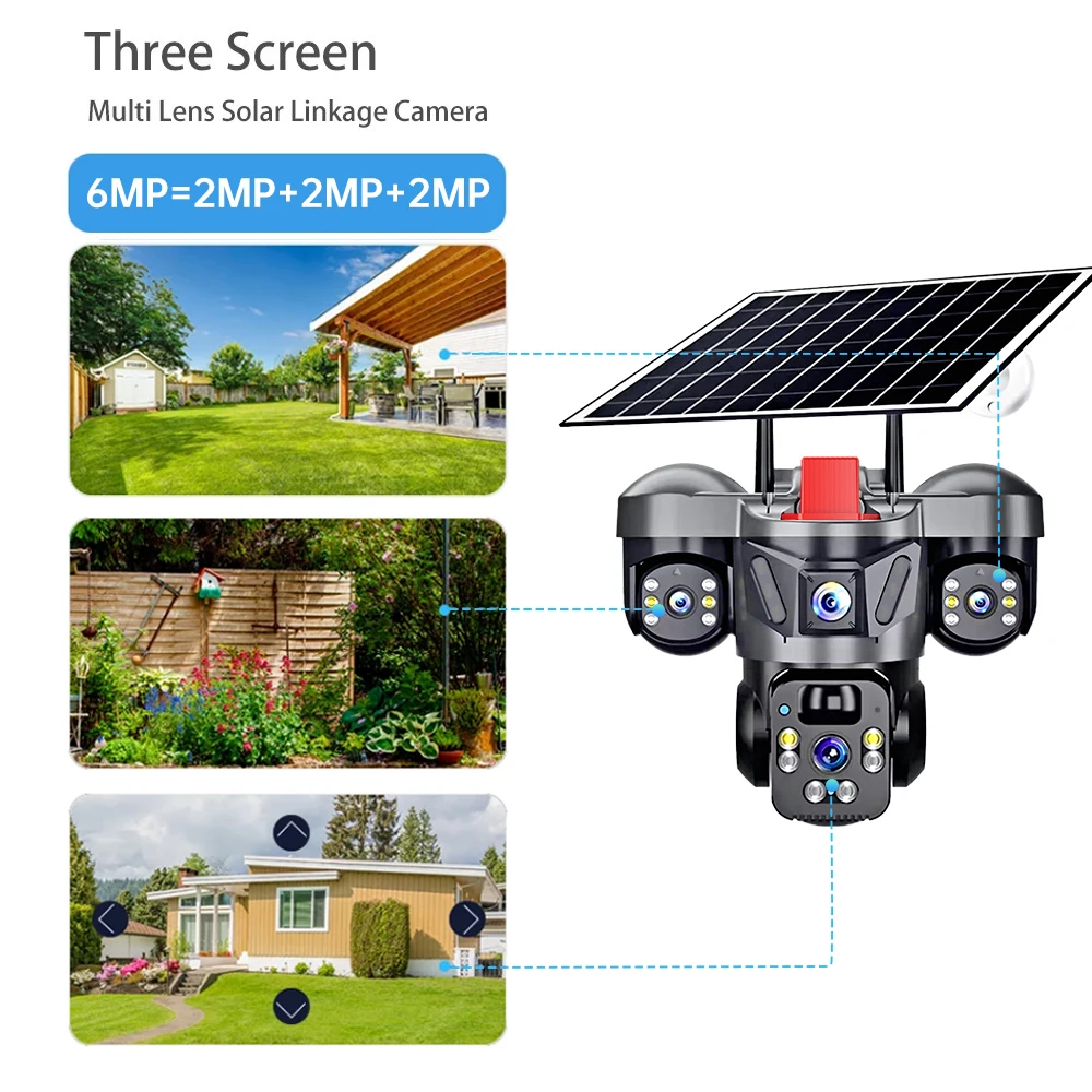 KERUI 야외 PTZ 6MP 4G SIM WIFI 태 - Solar Panel Tilt Mount 리뷰 및 가격